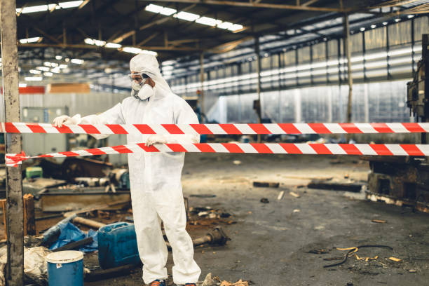 Professional Biohazard technician working in Eagleville, PA
